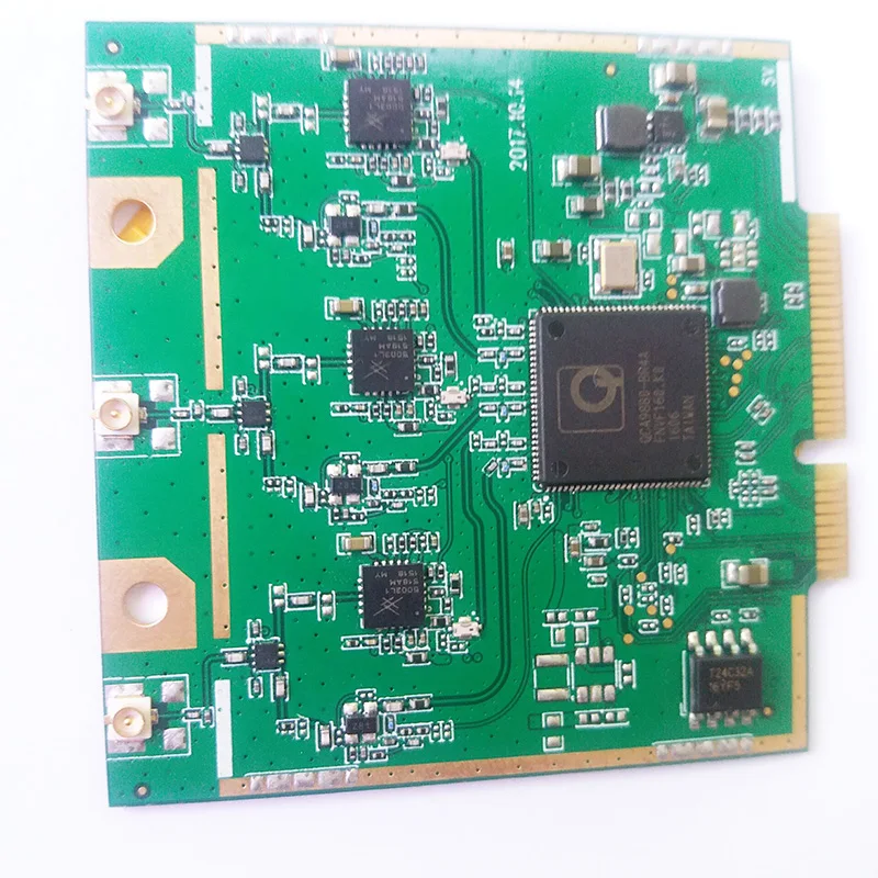 2.4G/5G qca9880 802.11ac openwrt wifi module mini pcie wifi uart module