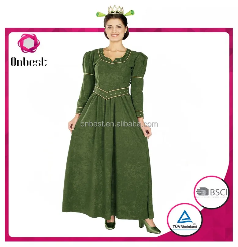 Beautiful sleeping beauty princess dress for adult long dress party princess costume