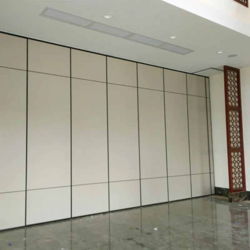 Philippines Sliding Aluminium Track Folding Room Operable Wall Partition For Hotel