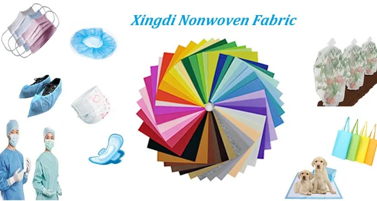  Высокое качество nowoven ткань 100% PP SMS и SS