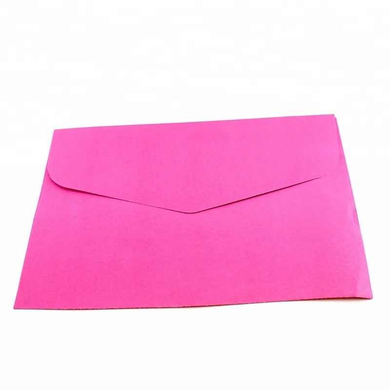 Paper China Hot Sale Wholesale Custom Pink Gift Paper Envelope
