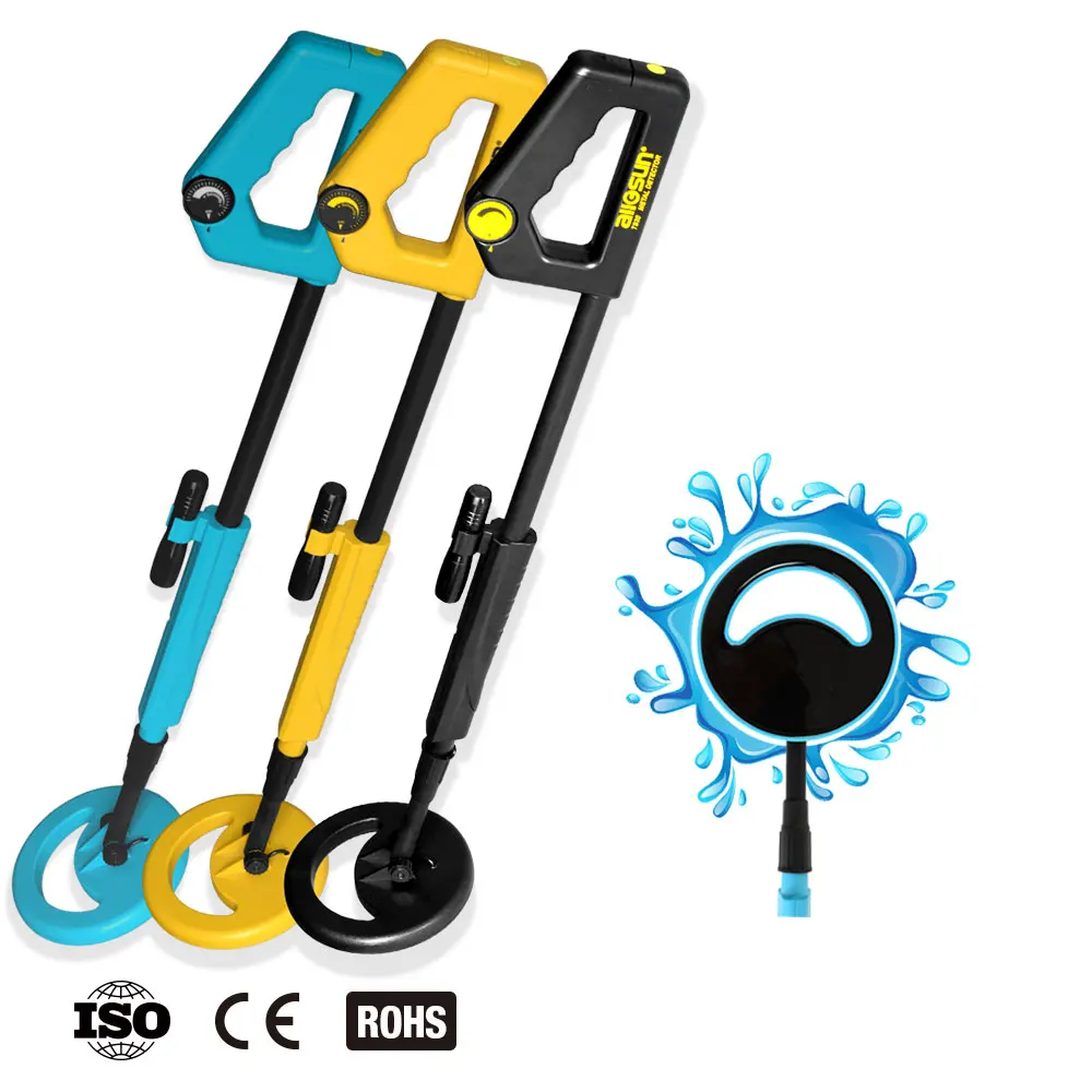 All-sun Junior Kid Metal Finder for Children Outdoor Beach Coil Search Hand Held Metal Detector Silver Finder