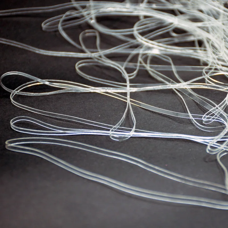 Non-slip высокими антиокислительными свойствами анти-старения Анти-статический ТПУ прозрачные эластичные Резиновая лента для высокотемпературной мастерской 5034