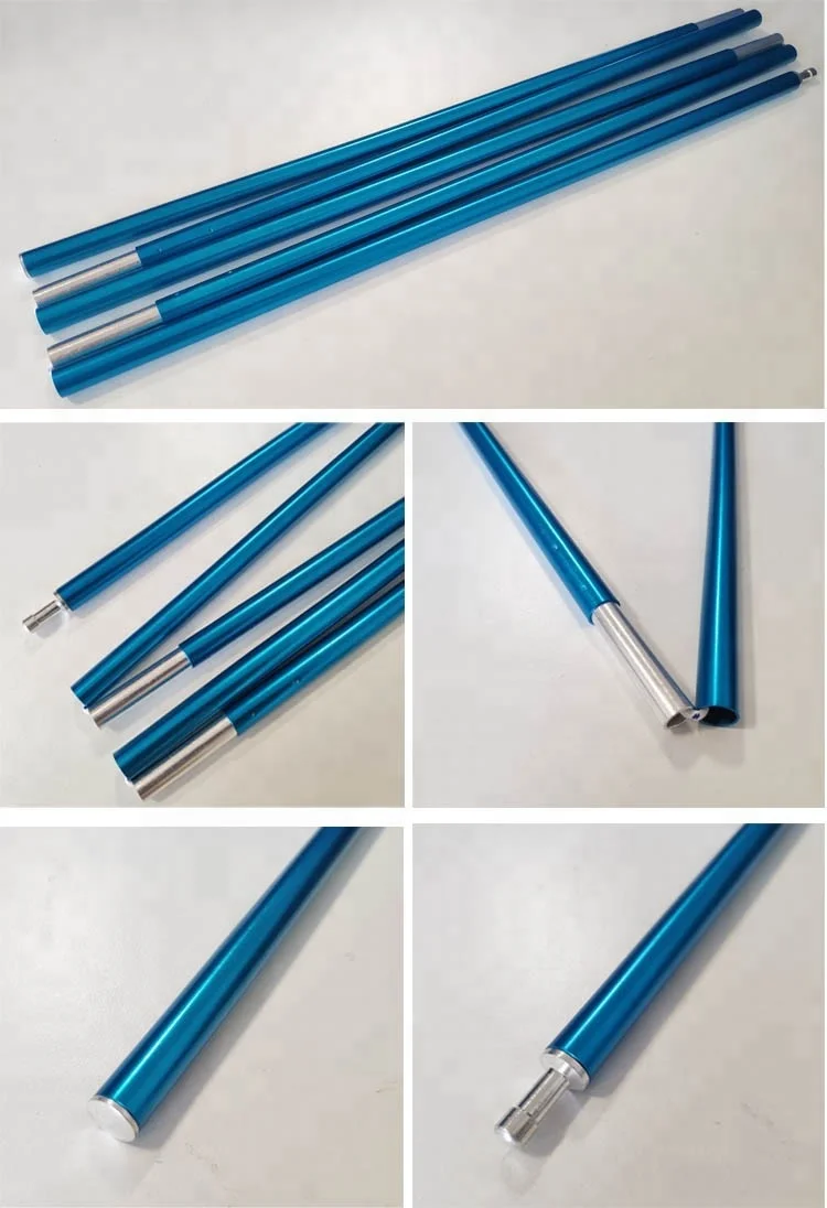 Hing Tent Pole Telescopic Aluminum Camping Pop-up Tent Poles