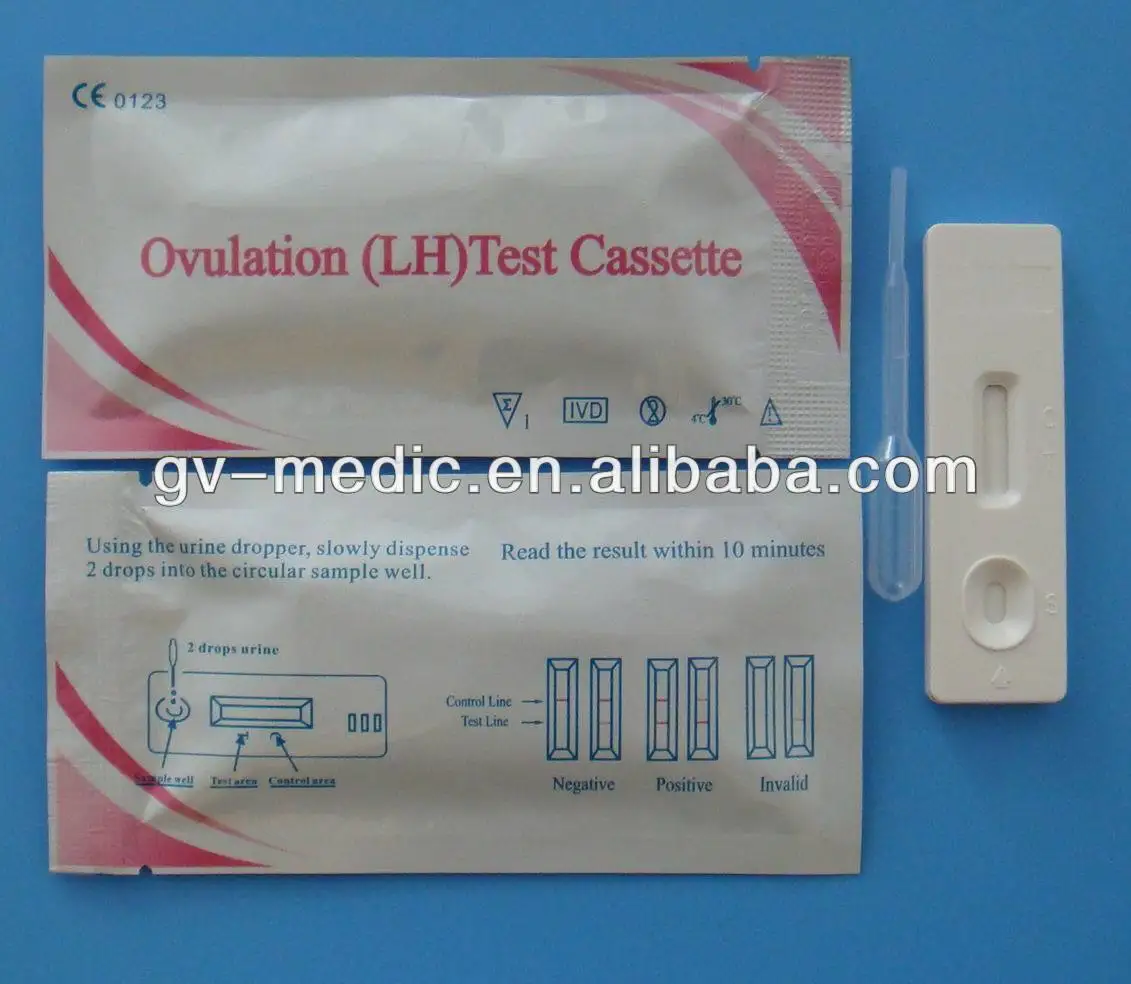 luteinizing Hormone LH test/fertility tests (Colloidal Gold)Ovulation Detector Ovulation test kit price