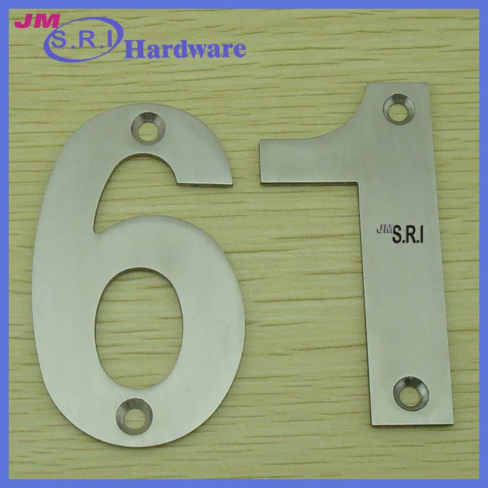 304 stainless steel house number plates for sale
