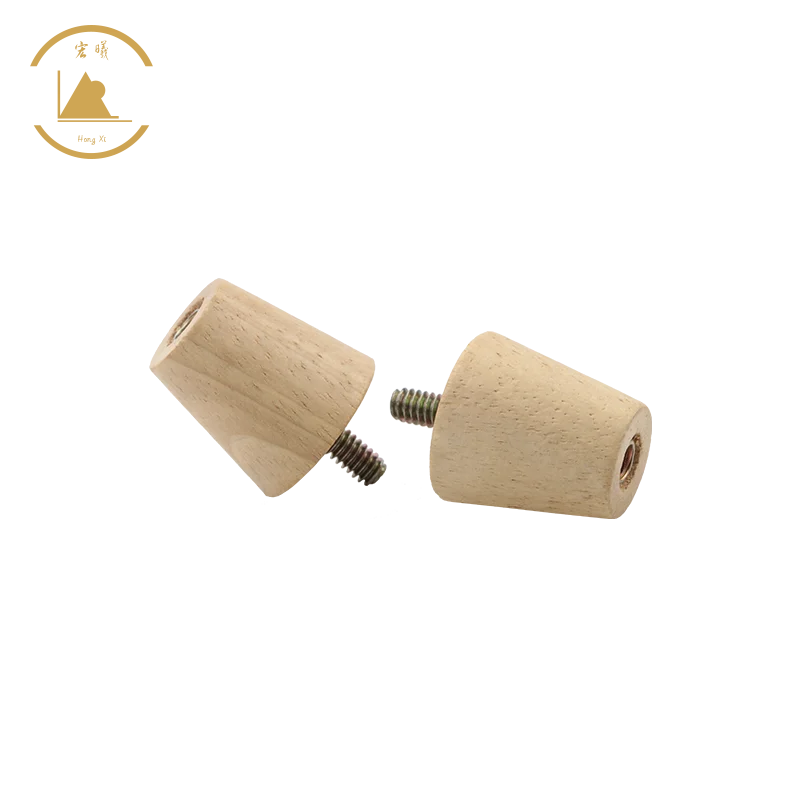 Factory customized adjustable high quality wooden legs