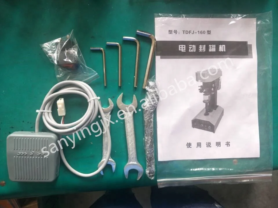 SANYING TDFJ160 beer tin can seamer