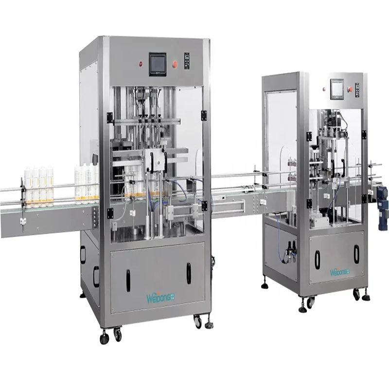 Automatic Multiple 4 6 8 10 Filling Heads Nozzles Linear Straight Line Piston Shampoo Liquid soap Cosmetic Filling Machine