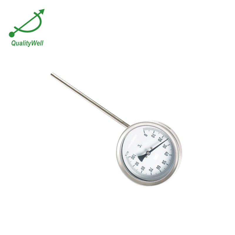 Индивидуальные Биметаллических тип водонагревателя биметаллический термометр, манометр