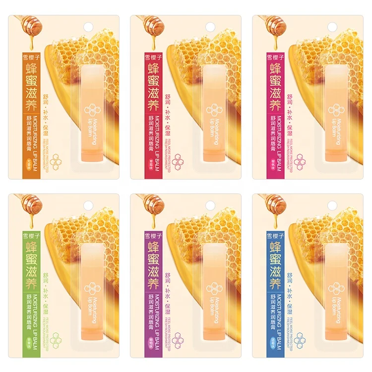 
Wholesale Organic Beeswax natural Lip Balm 