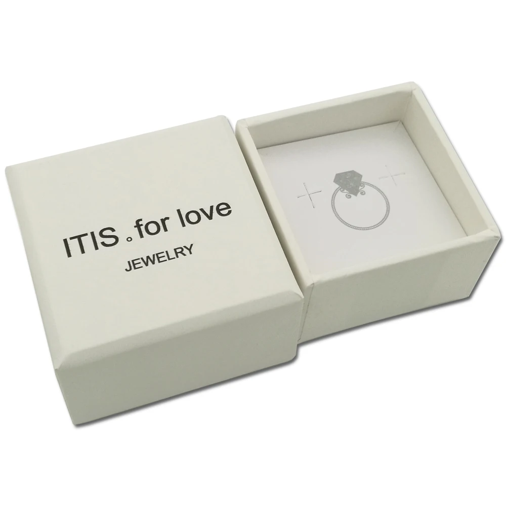 
Luxury gift paper box logo custom jewellery packaging 
