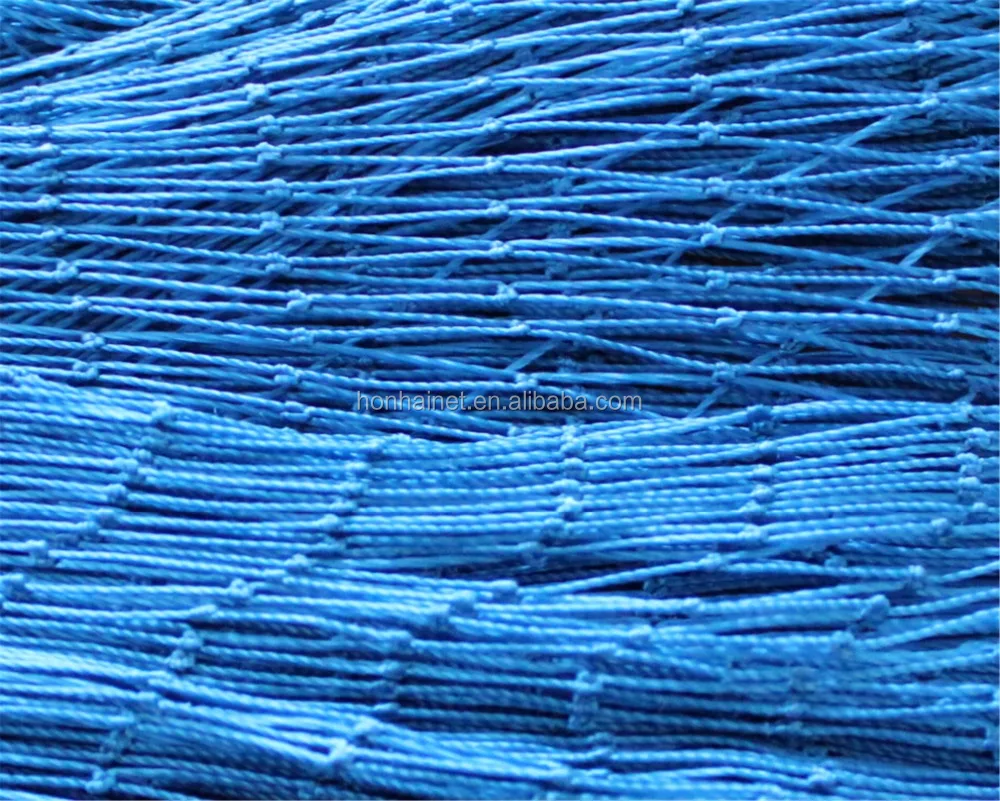 Nylon multifiament fishing net p nylon pa6 Mesh 4.0cm 4.5cm 5.0cm 6.0cm up