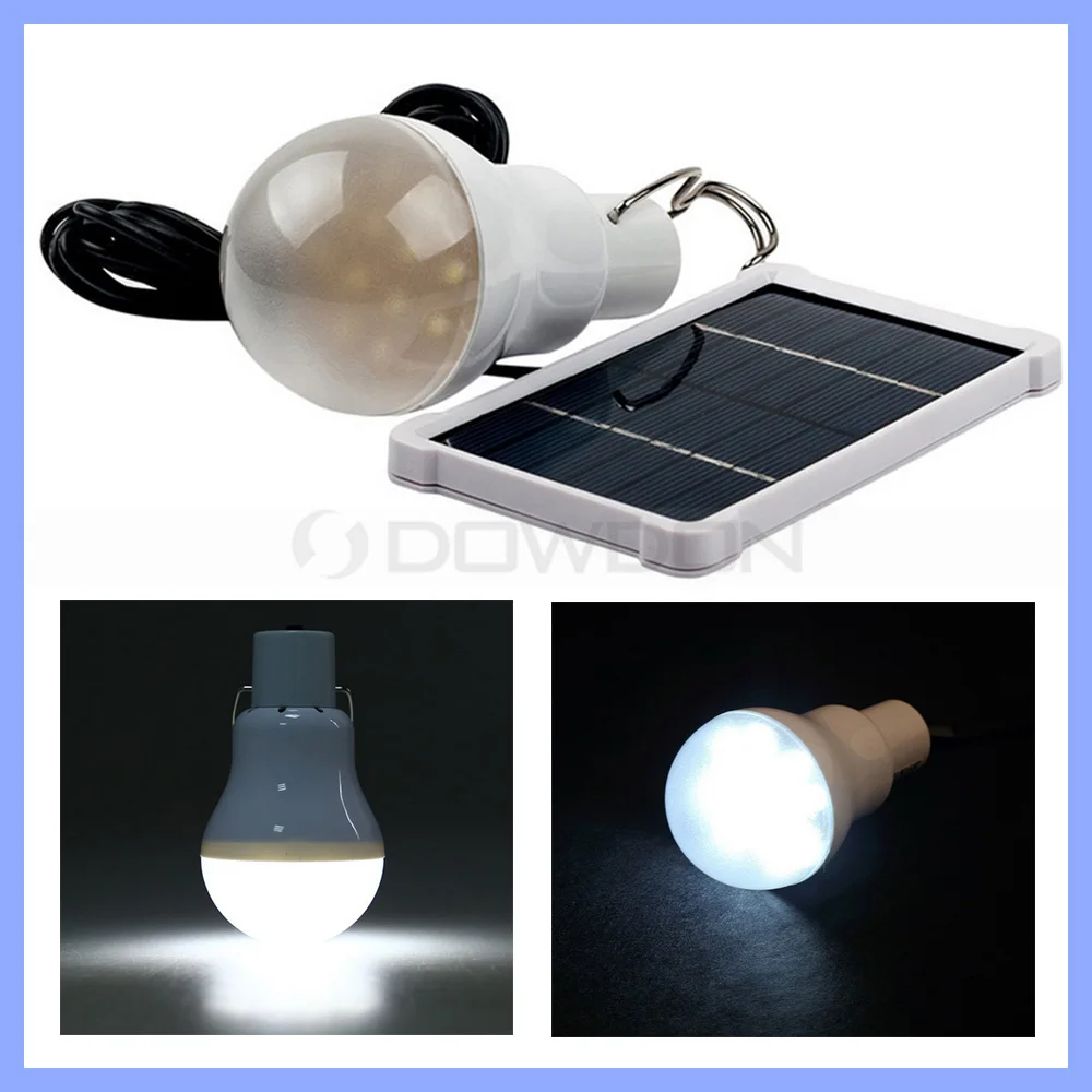 S-1500 Multi-functional Portable 5V 1.5W 150lm LED Lamp Outdoor Tent Fishing Light Solar Power Emergency Lamp