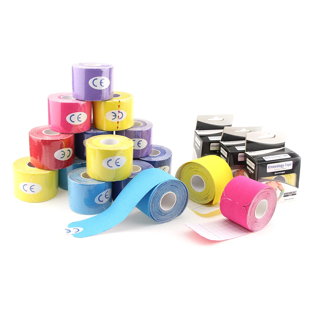 Discount Chinese Medical Kinesiology Tape Custom Printed Tape For Sports acrylic athletic tape for athletes sports