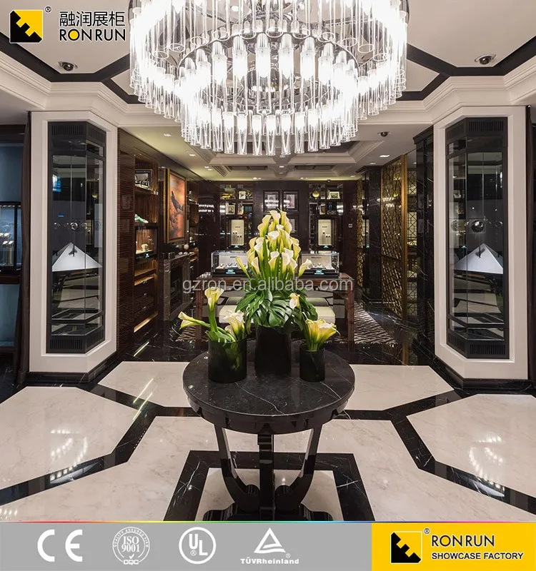 Fascinating hardware shop decoration display cabinet and showcase for jewelry shop