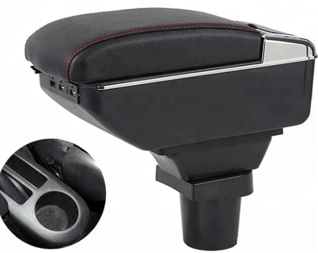 Car Armrest Center Console Storage Box Car accessories case For KIA Rio K2 2011- 2016