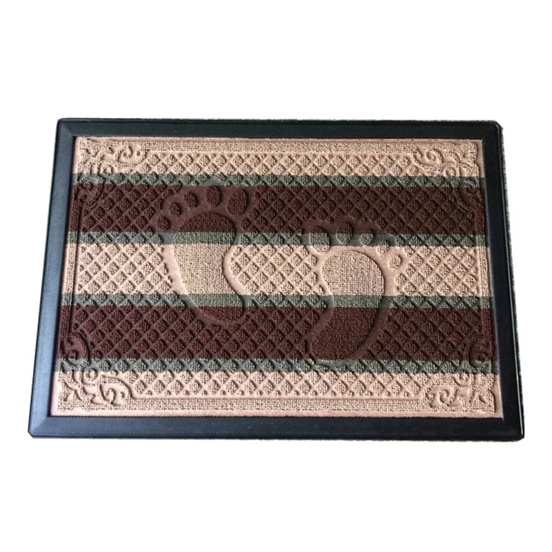 High Quality Colour Combination Floor Door Mat Rubber Outdoor Mat - 1