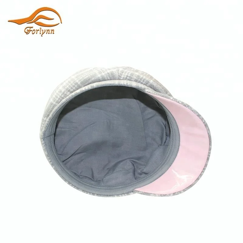 Factory Price Vintage Custom Grey Women Headwear Hat Wholesale Hat