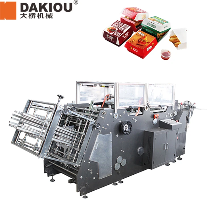 paper food tray processing machine