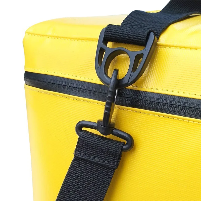 Stylish 50C Tarpaulin Insulated Cooler Duffle Bag Waterproof Vinyl Cooler Bag