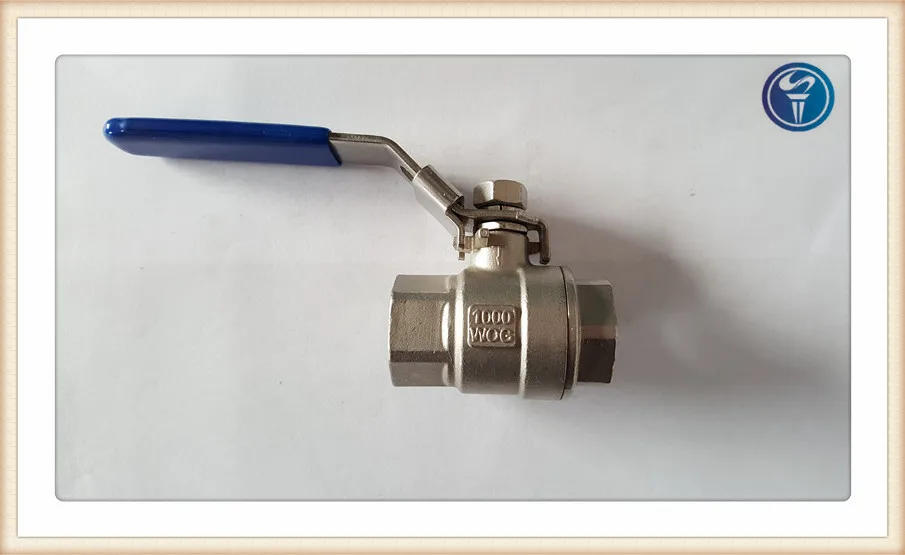 Stainless steel 2pc ball valve