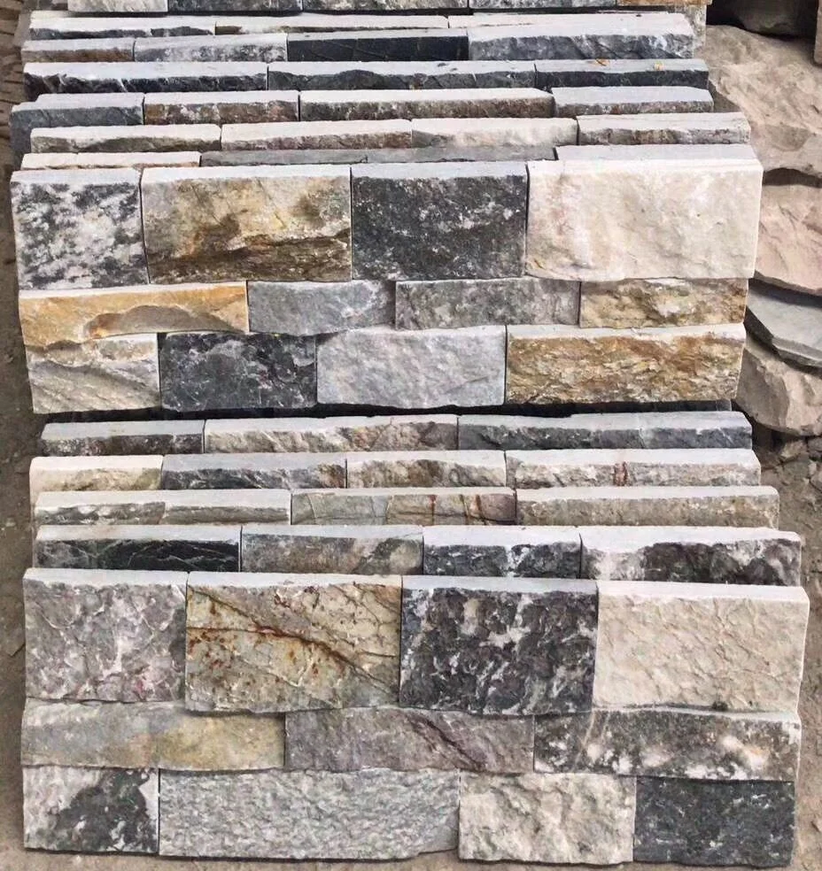 Натуральный стиль, внешняя стеновая панель, каменная облицовка, известняковый шпон