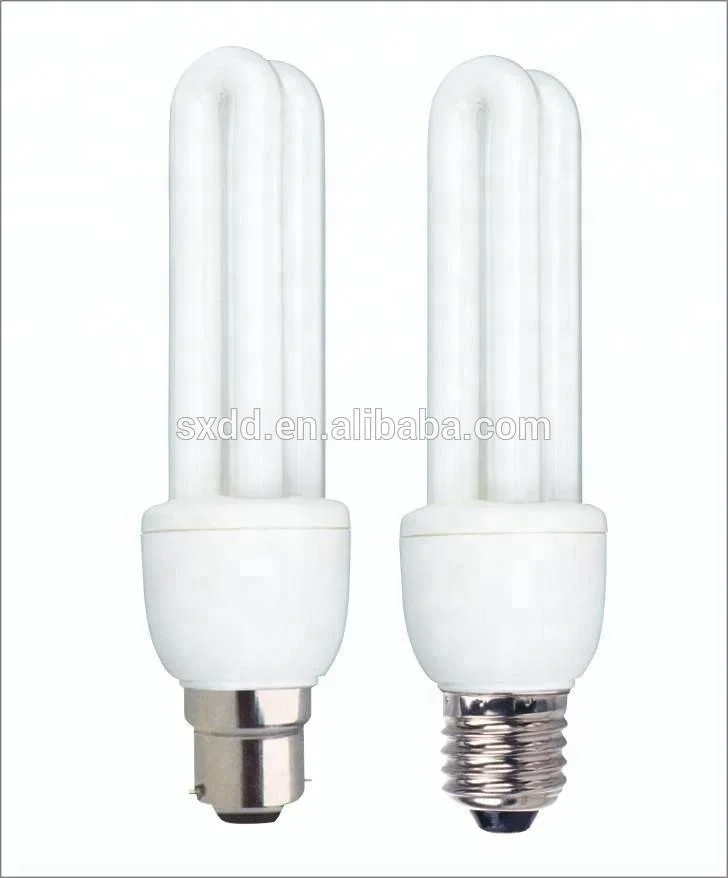 China golden supplier with Good quality 2U 15W E27 B22 energy saving bulbs made in china zhejiang