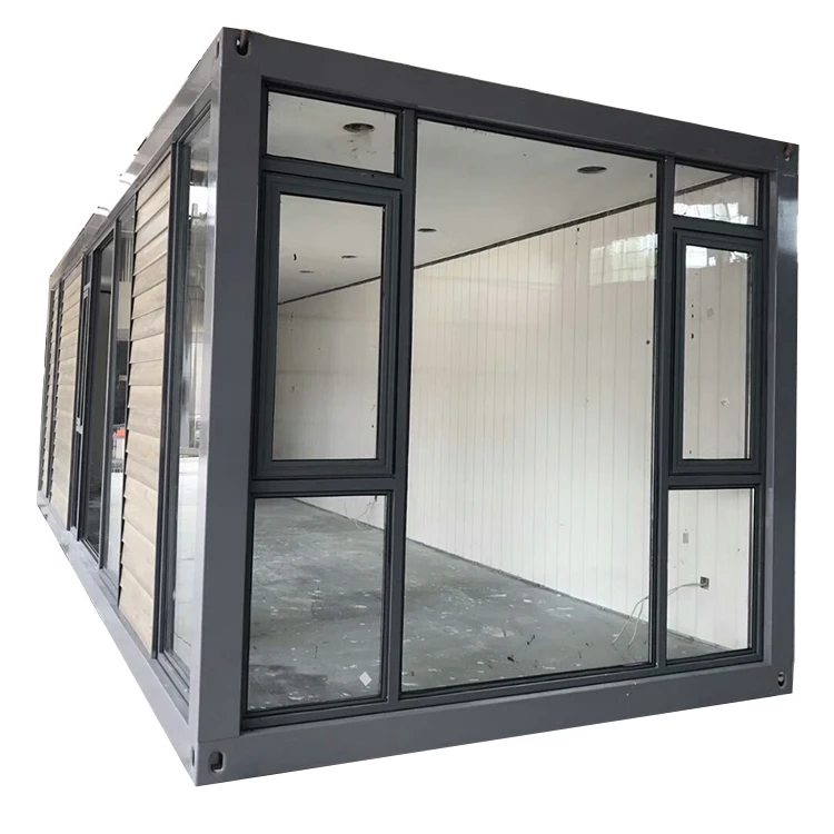 modular ready made homes prefabricated metal frame shipping container premade gable flat roof insulated house for dubai