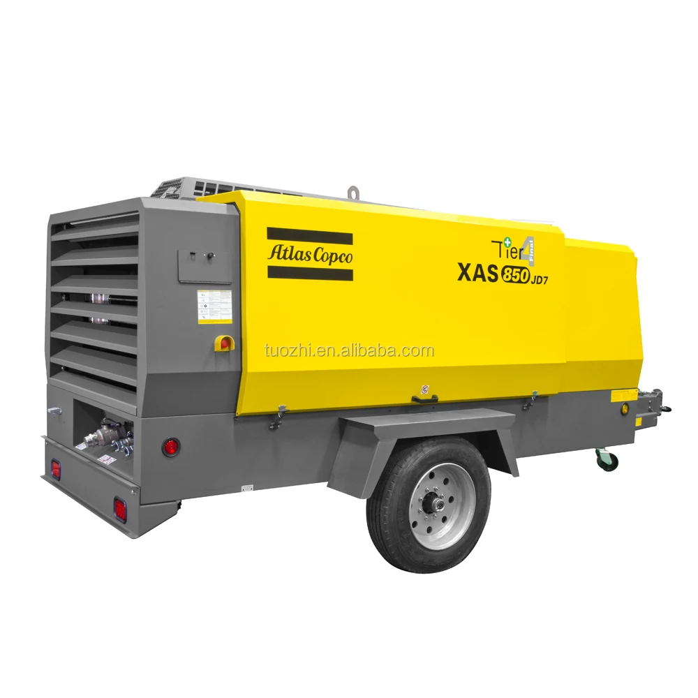 Atlas Copco 35Bar diesel air compressor for rig