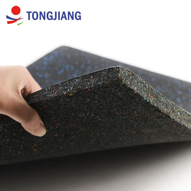 
TJ Gymnasium Aerobic Cardio Fitness Sports Equipment Rubber Epdm Roll Interlocking Flooring Matting Tiles 