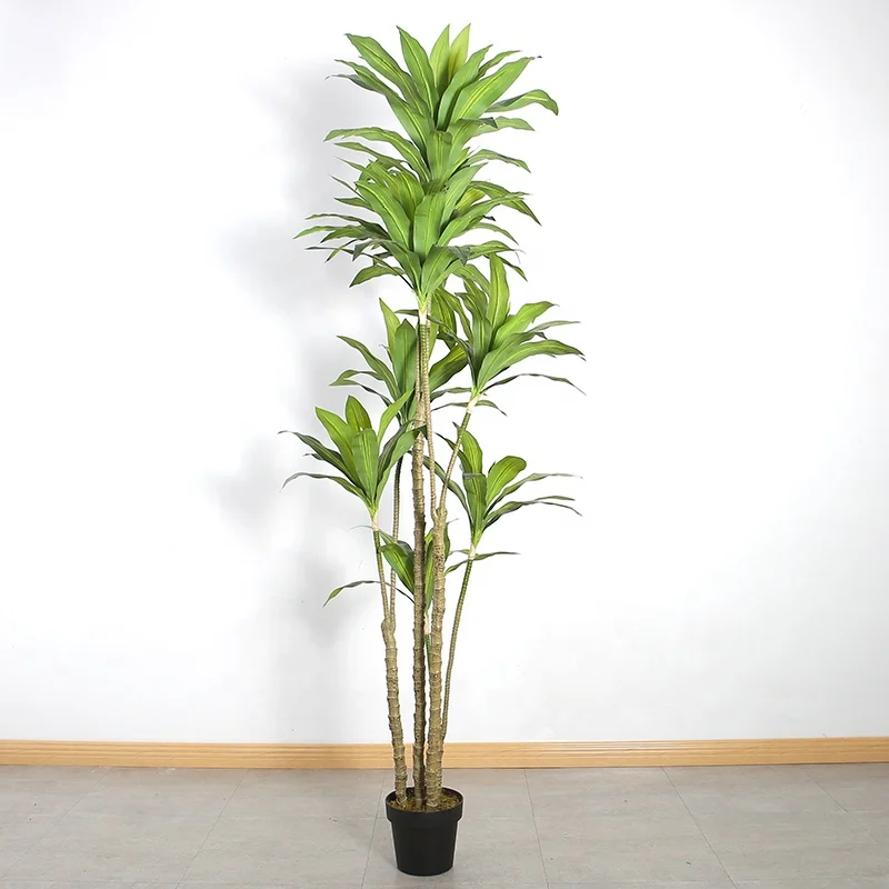 220cm artificial dragon blood tree potted indoor simulation forest landscape decoration