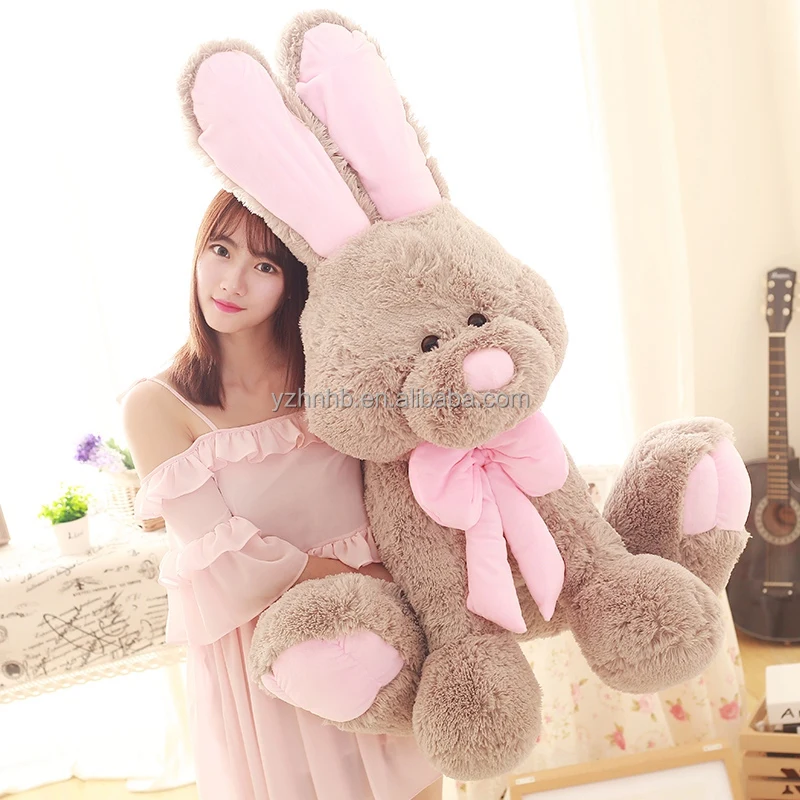 Manufacturer promotion customized size Easter Bunny plush toy plush animal super soft cute giant cartoon rabbit toy