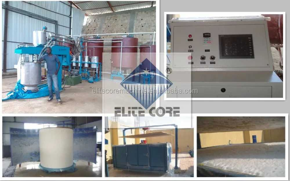 Автоматического управления партии делая пенополиуретана машина ECMT-131A