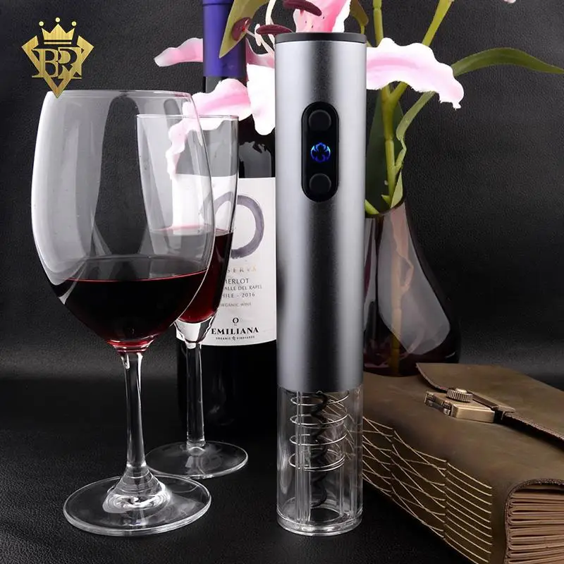 Electric Wine Corkscrew Opener with Foil Cutter and USB Charging Cable