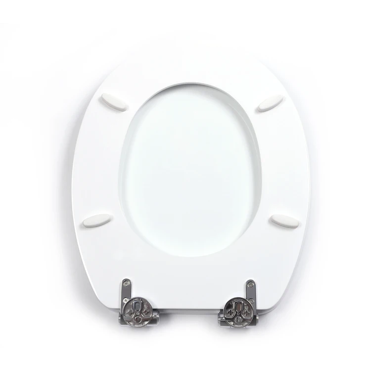 Bofan MDF OEM acrylic biodegradable u shape decorative elongated toilet seat cover non electric