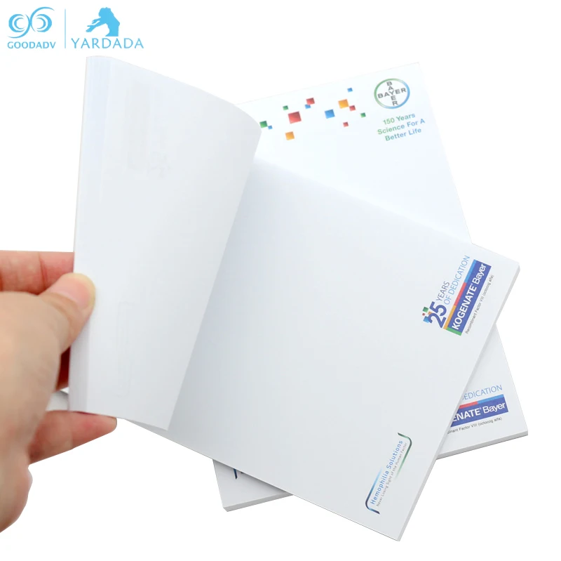 
Factory made color printing cheap custom design paper sticky notepads 