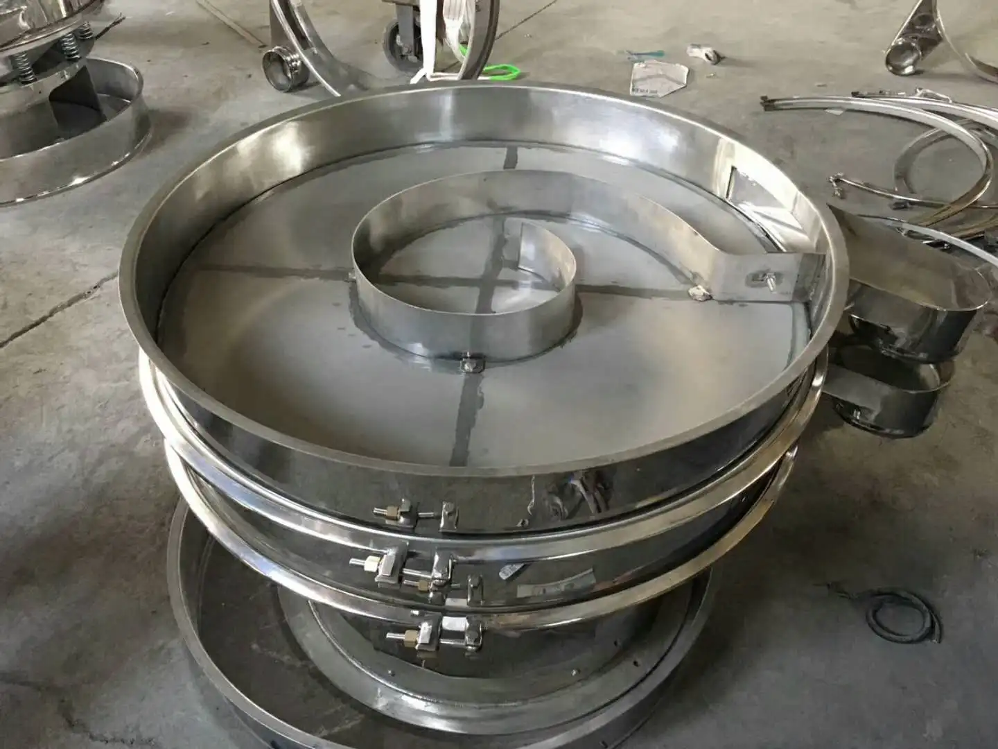 Optimum Price Copper Powder nxnx Thermal Vibrating Screen Classification China