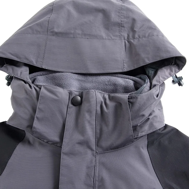 Winter Wear Climbing Men 3 in 1 Hiking Mountain Jacket Men Windbreaker waterproof fleece Jacket