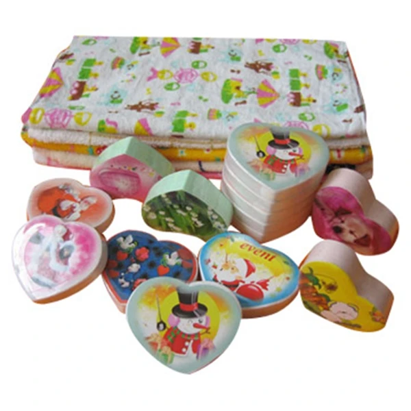 Рекламные миниатюрные сжатые полотенца в подарок