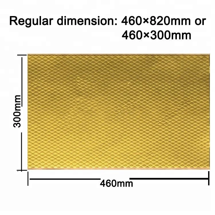 
butyl rubber damping material sound insulation felt mat 