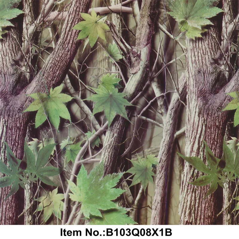 New Arrival Tree Camo Hydrographics Film Gun Stock Camouflage Water Transfer Printing Film Water soluble film Item No.B105QL011B