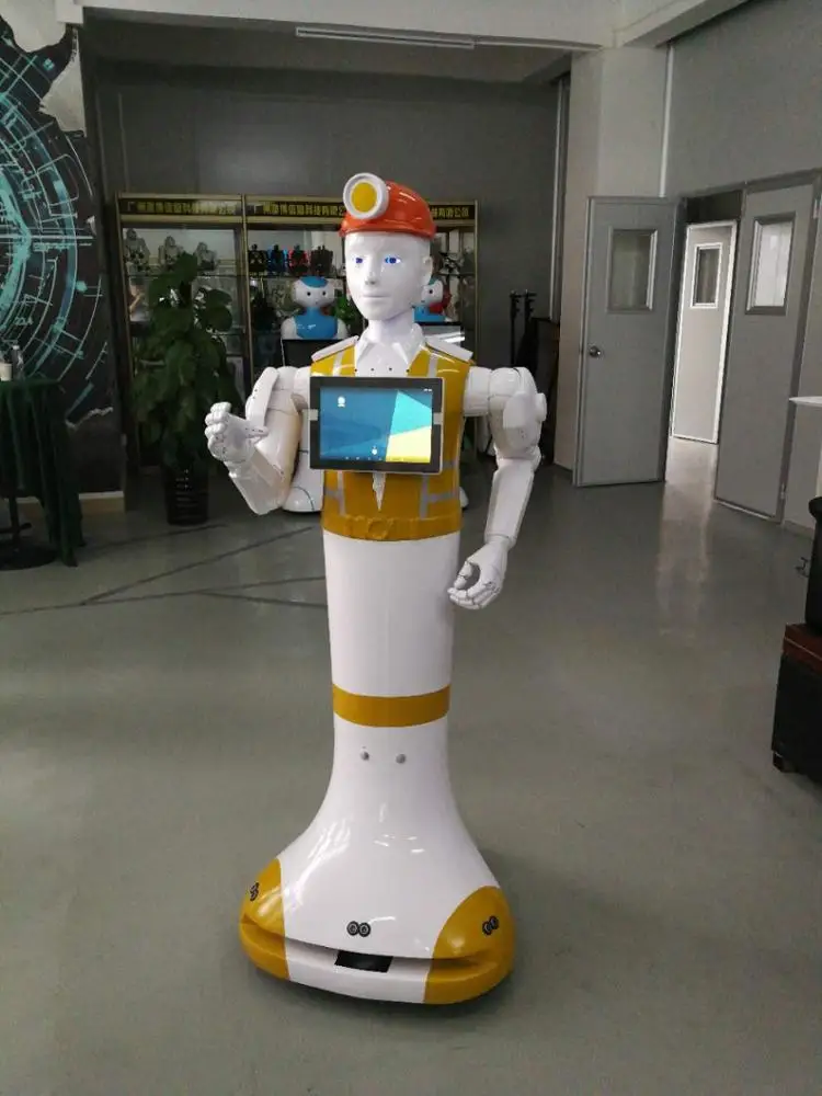 Humanoid Intelligent Interactive  robot and lobby  reception robot