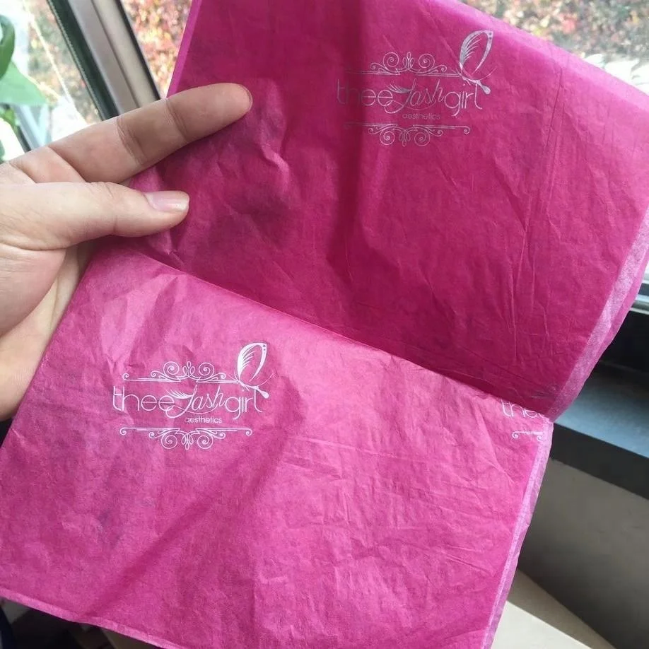 
Custom high quality tissue paper silk paper wrapping paper 