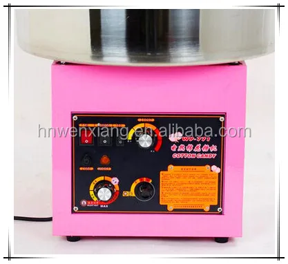 New Factory supply automatic commercial sugar cotton candy flower vending machine