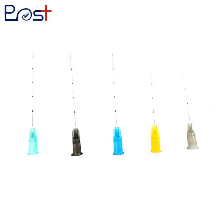 
Beauty Product China Manufacturer Sterilized Micro Tip Blunt Needle Cannula With Scale For Skin Care 