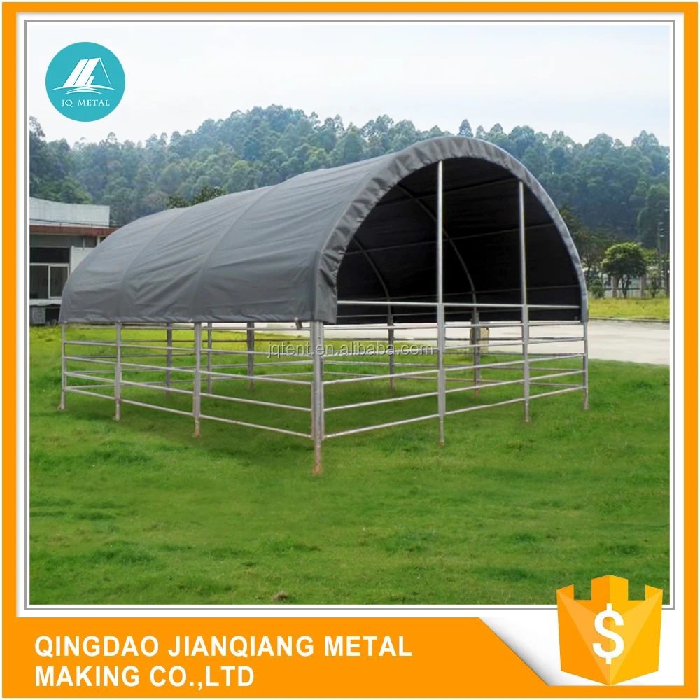 JQR2020L steel frame livestock shelter for sale