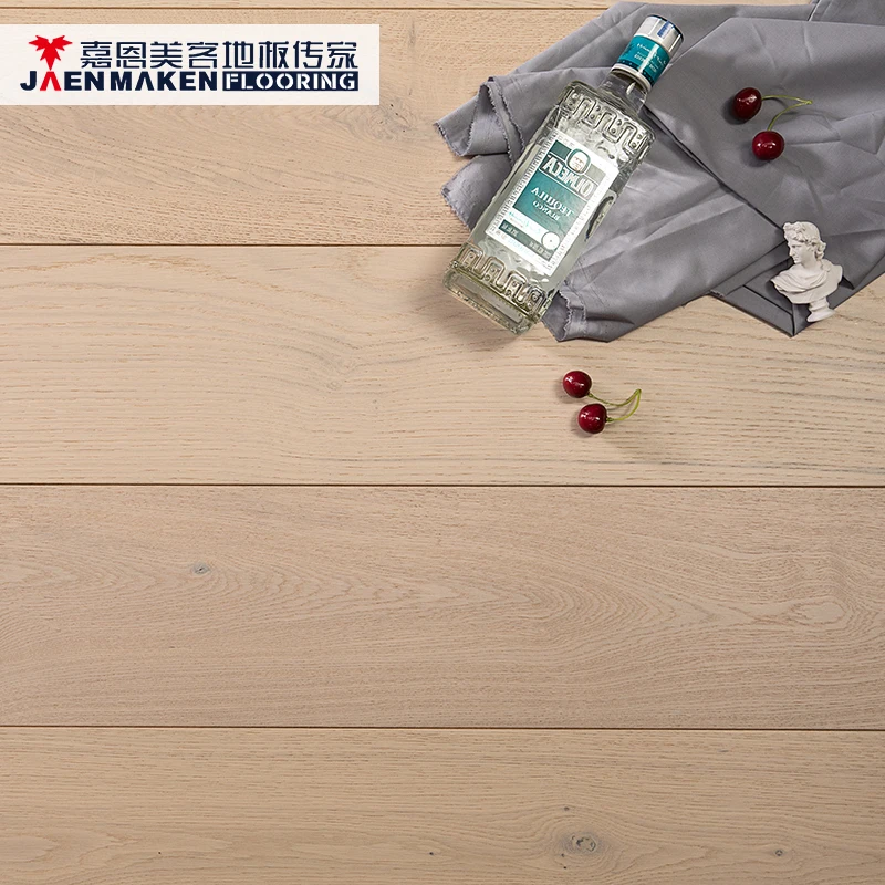 Engineered Wood Flooring 18/3x180mm Custom Oak Multi Colored Hardwood Engineered Flooring White Oak CARB2 Standard 0.5mm CN;LIA
