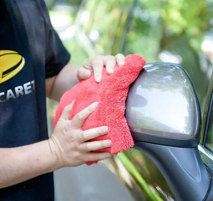 china manufacturer Edgeless Polishing Cloth microfiber 1200gsm