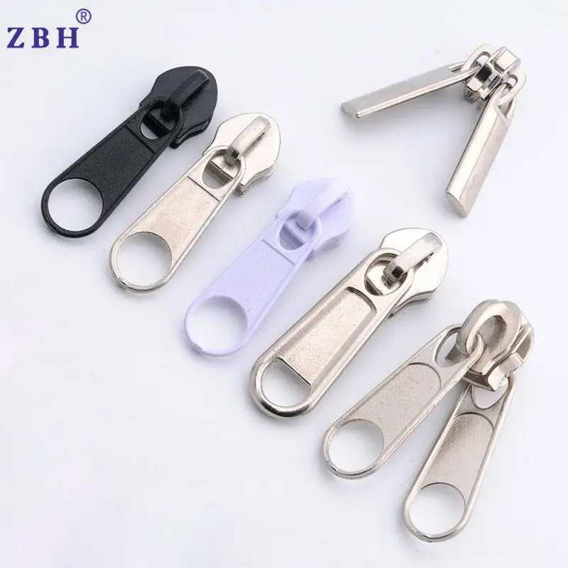 Nylon Zipper Slider 3# 5# 8# 10# Zipper Pull For Bag Tent Outdoor Zipper Slider